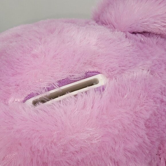 FAB-NY Jumbo "Plush" Piggy Bank Purple Coins Money Savings Fun Learning Toy - Picture 6 of 10